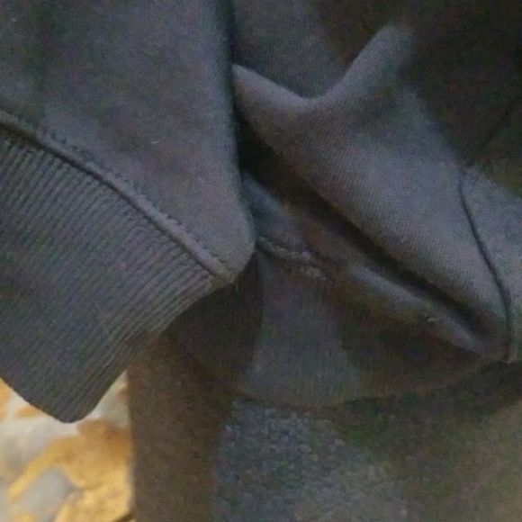 Glitter Panda Face Streetwear Hoodie NWOT Sz.M Oversized CHOOSE PINK OR SILVER - Picture 7 of 13